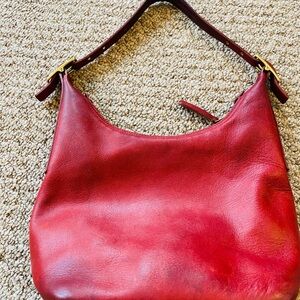 Coach vintage hobo Red Leather Women's Bag
